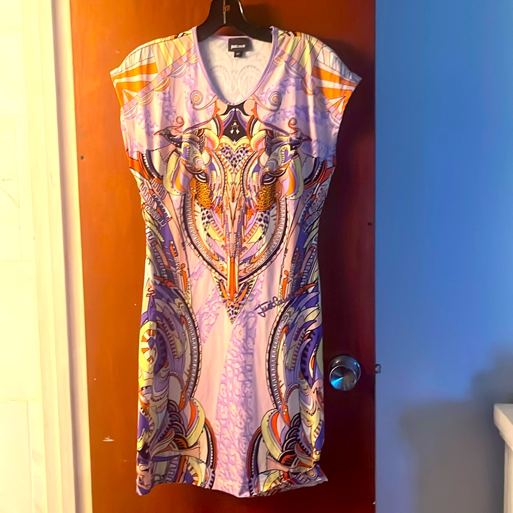 Roberto Cavalli Just Cavalli Multiprint Dress
